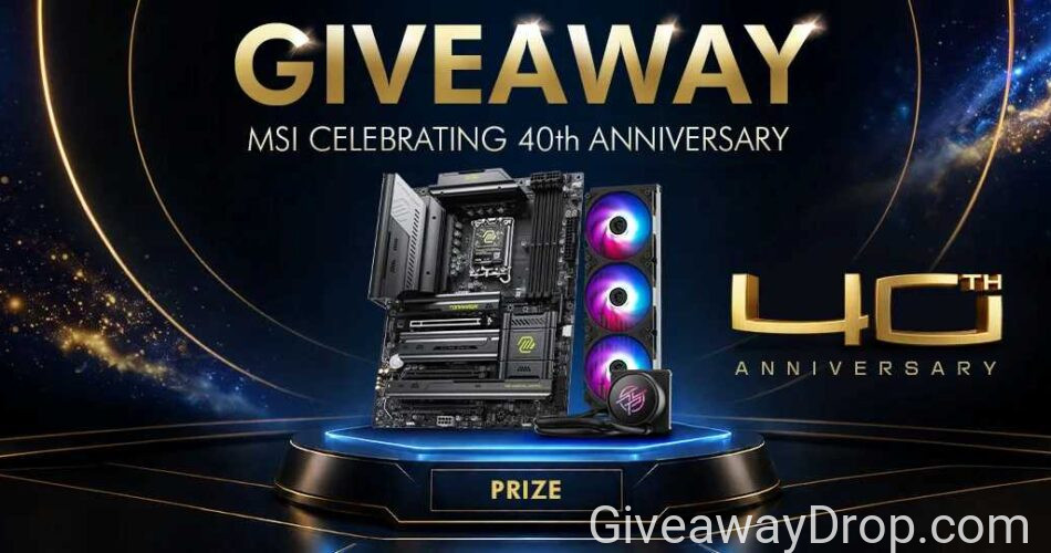 MSI 40th Anniversary Giveaway