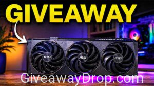 MSI Ventus 3x Black 5070Ti Graphics Card Giveaway