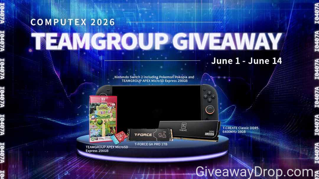 TeamGroup Computex Giveaway 2026