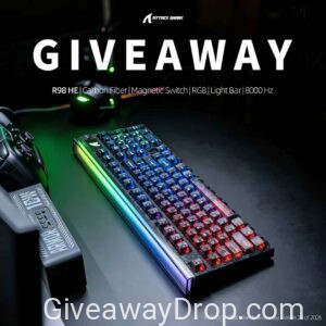 Attack Shark: R98 HE Keyboard Giveaway